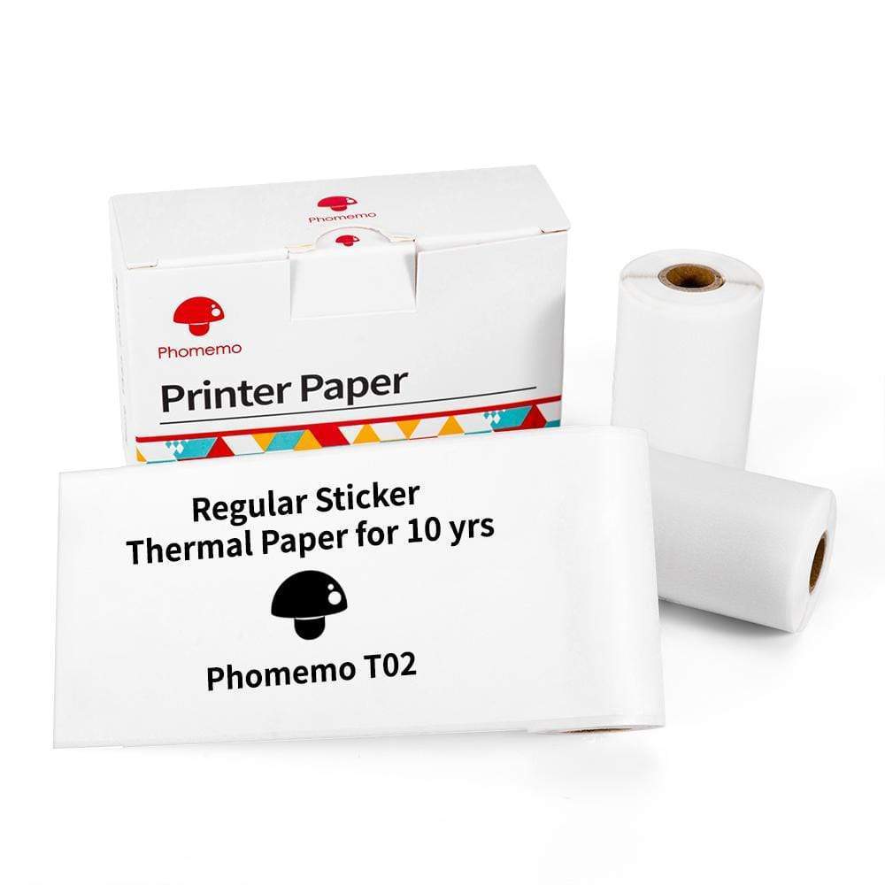 Portable Pocket Printer - Mini Thermal Photo and Label Printer, Bluetooth-Compatible for Home and School Use