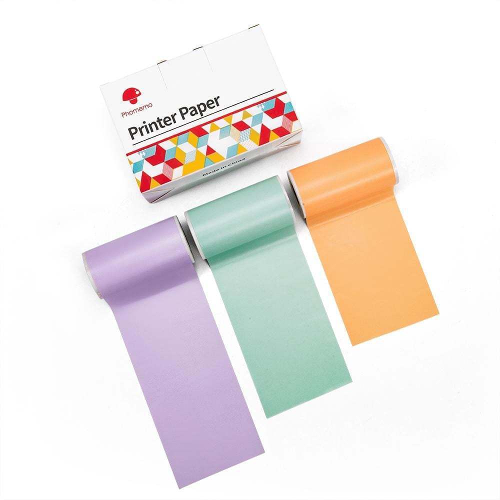 Portable Pocket Printer - Mini Thermal Photo and Label Printer, Bluetooth-Compatible for Home and School Use