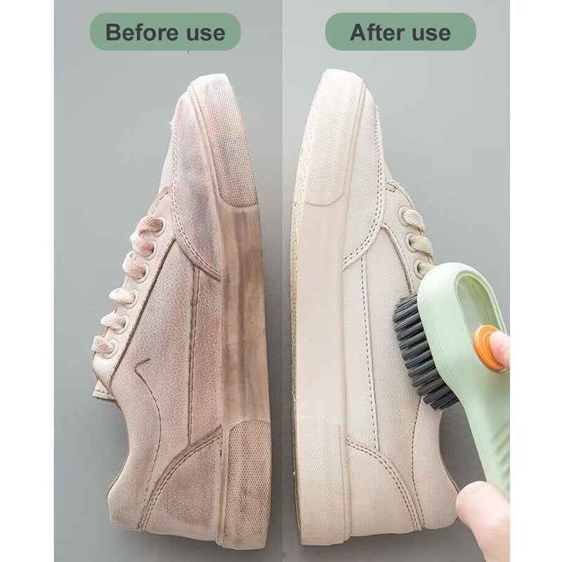 Automatic Liquid Shoe Cleaning Brush - Deep Cleaning Tool with Soft Bristles for Daily Household Use