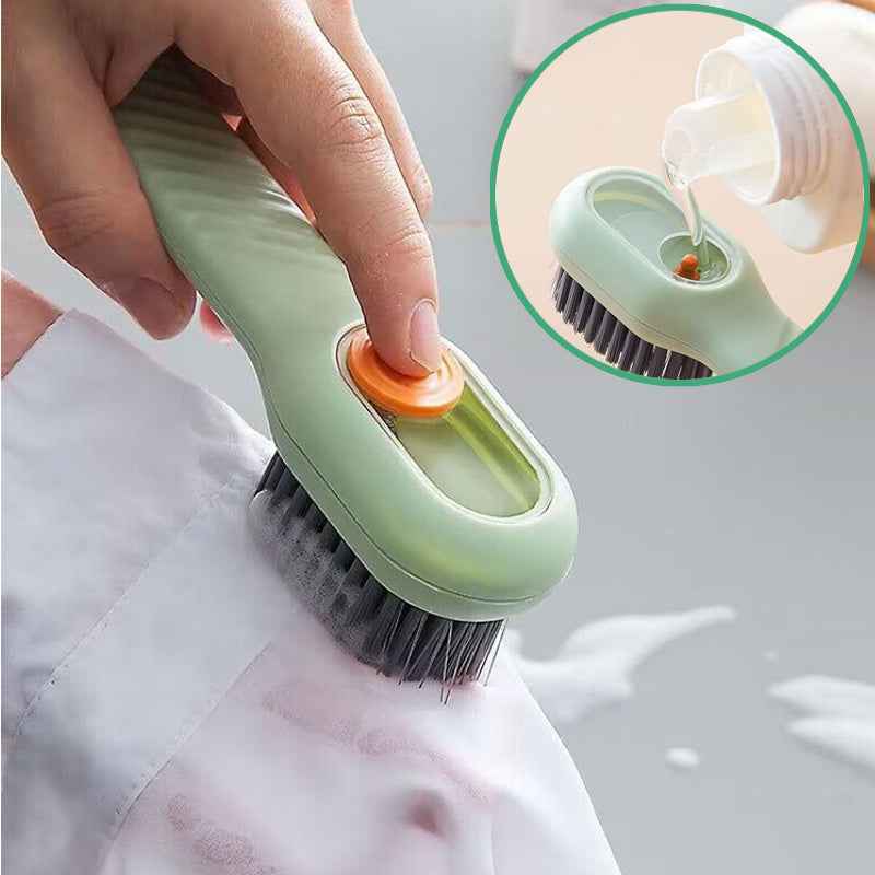 Automatic Liquid Shoe Cleaning Brush - Deep Cleaning Tool with Soft Bristles for Daily Household Use