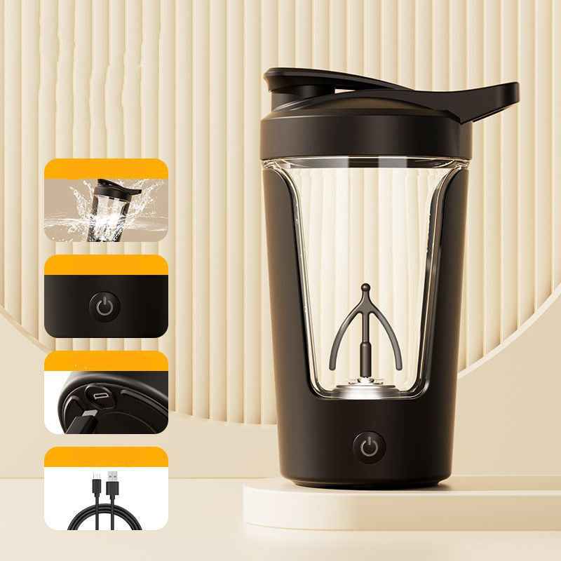 Electric Protein Powder Mixing Cup Automatic Shaker Mixer