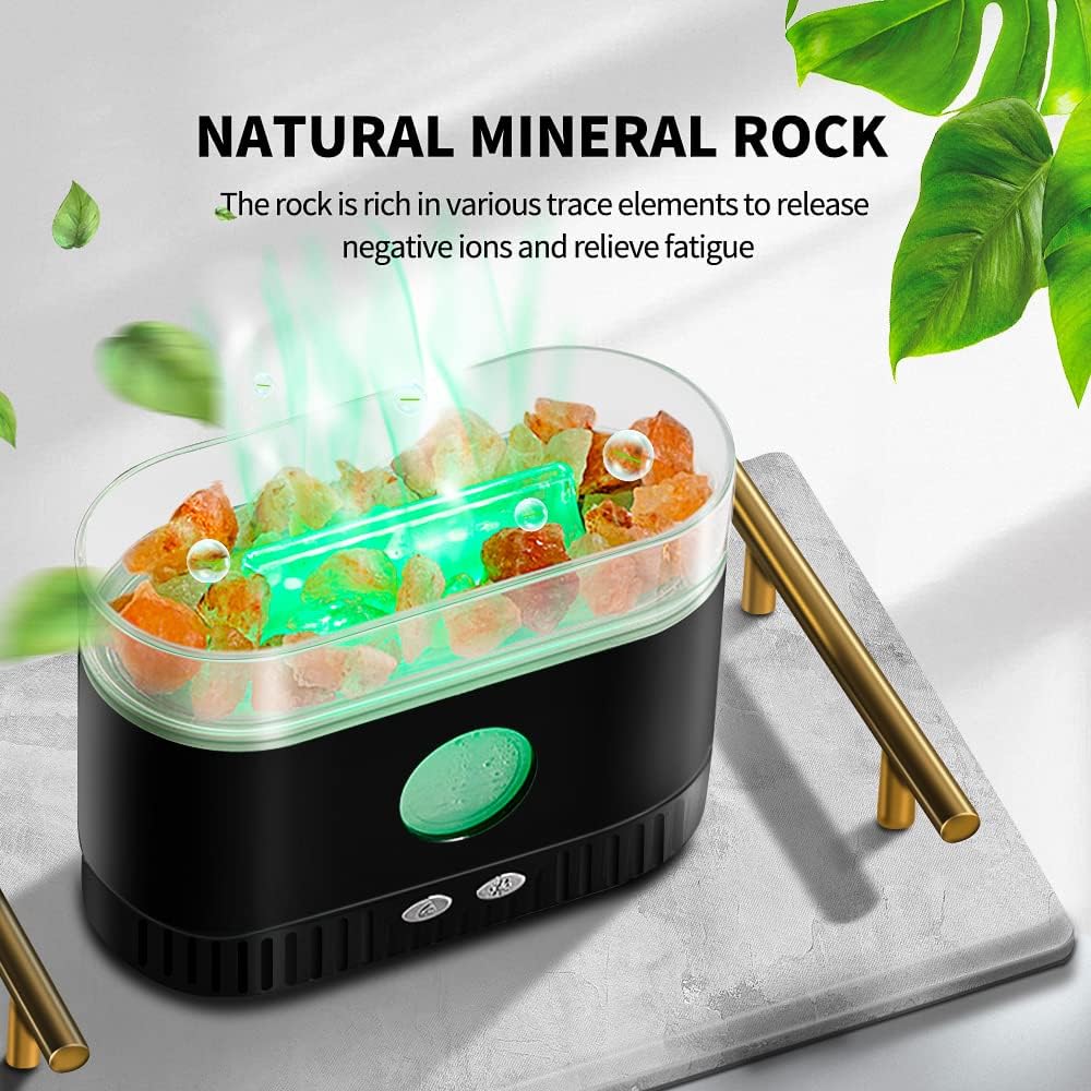 Flame Humidifier Diffuser - Aromatherapy Desk Diffuser and Household Humidifier