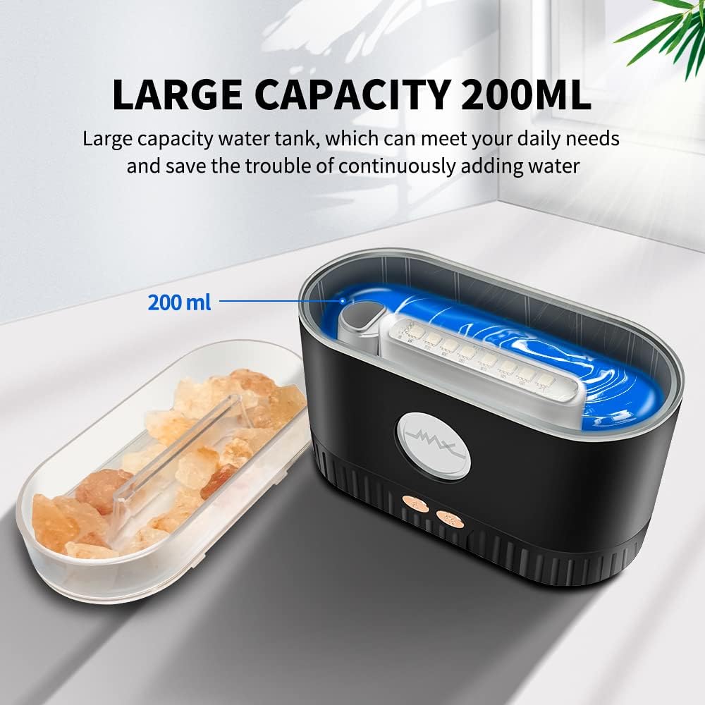 Flame Humidifier Diffuser - Aromatherapy Desk Diffuser and Household Humidifier