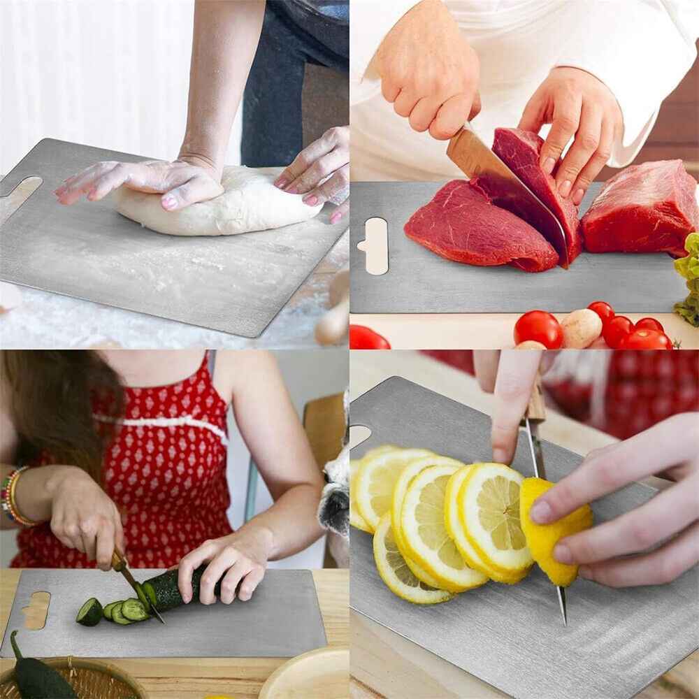 Cutting Board Double-Sided Cutting Boards For Kitchen Camping