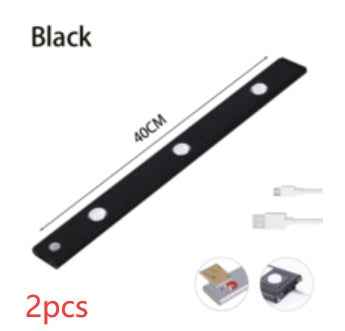 USB LED Night Light Motion Sensor Wireless Thin LED Wine Cooler Light For Kitchen Cabinet Bedroom Wardrobe Indoor Lighting