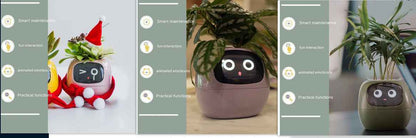 Smart Planter Endless Fun Over 49 Rich Expressions 7 Smart Sensors And AI Chips Make Raising Plants Easy And Fun